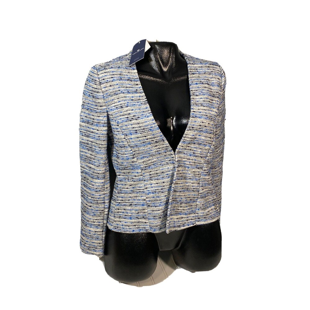 Tom Tailor Women’s eye hook closure Blazer Large‎